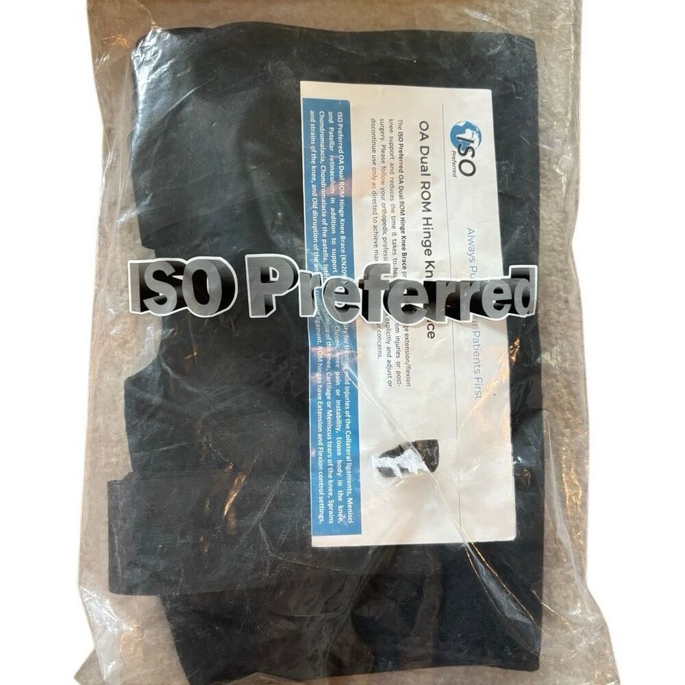 ISO Preferred ISO-KN209 Dual Hinge Knee Brace *New*